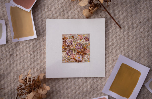 "Autumn Moments" Mini Original Oil Painting