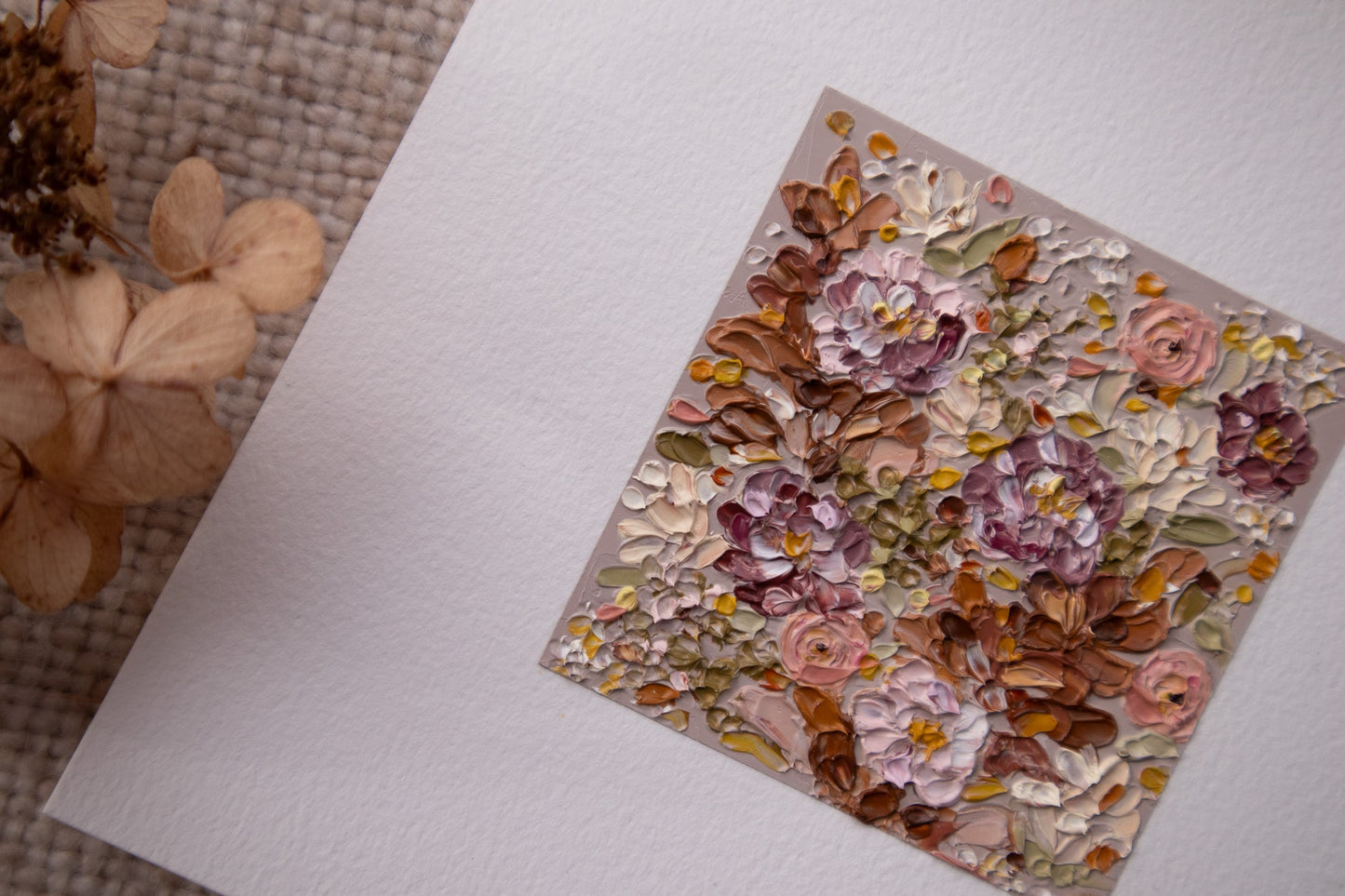 "Autumn Moments" Mini Original Oil Painting