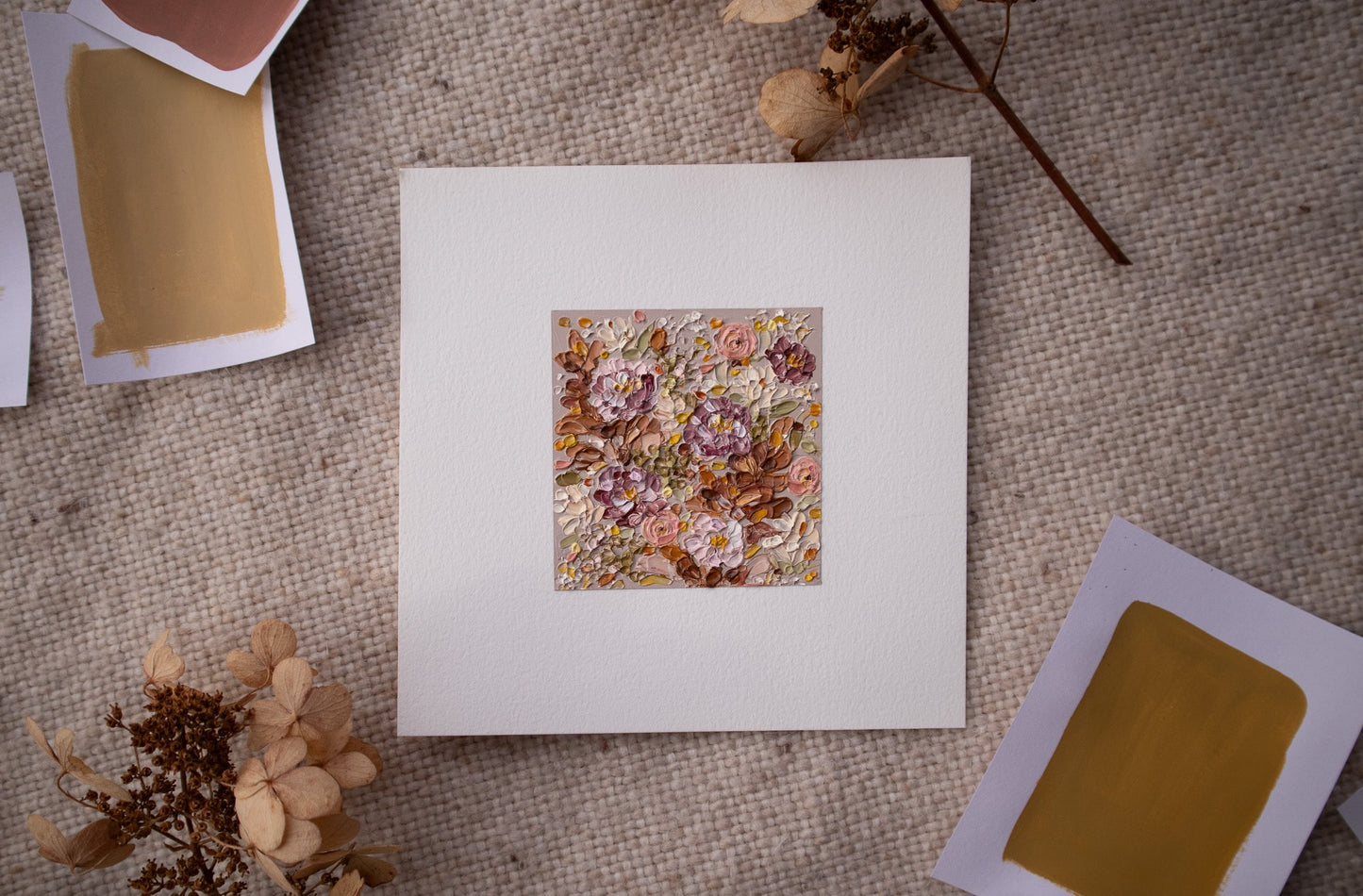 "Autumn Moments" Mini Original Oil Painting