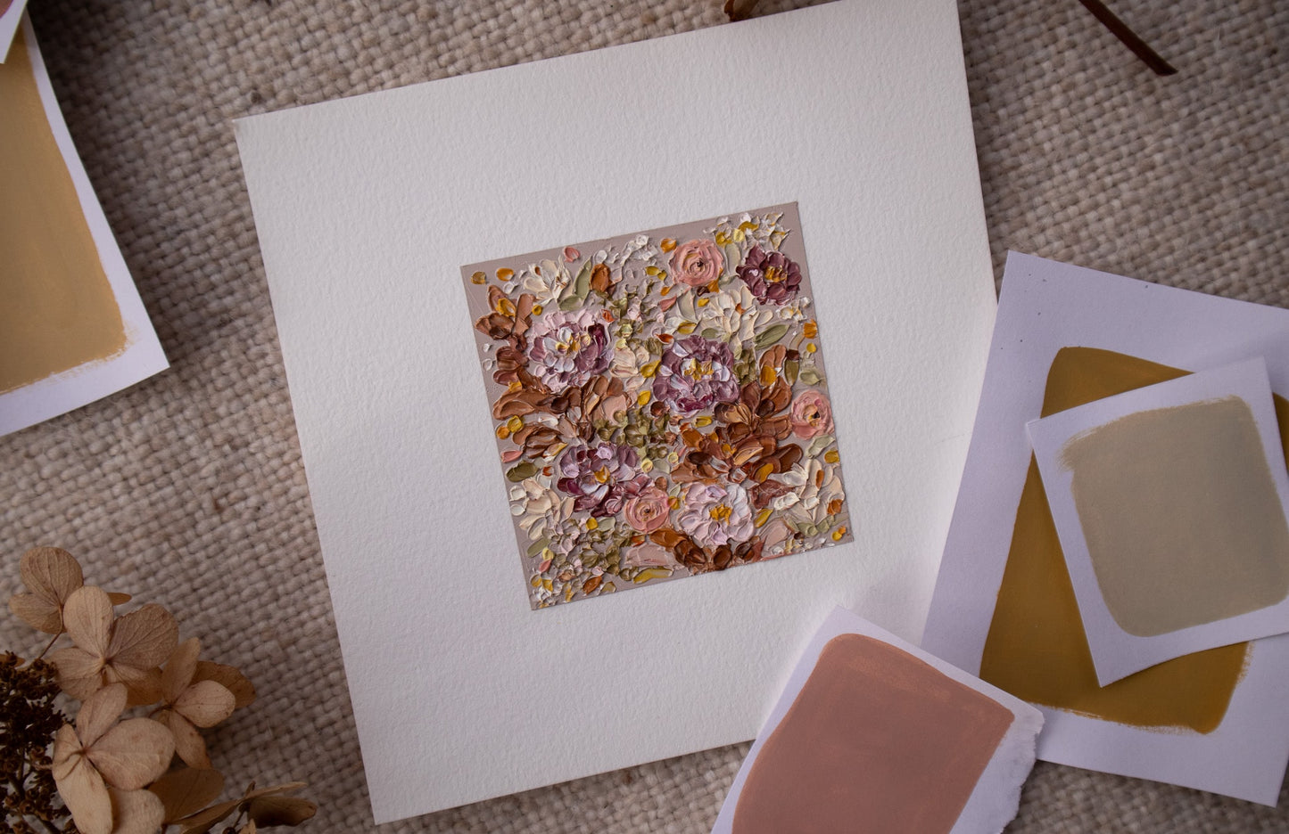 "Autumn Moments" Mini Original Oil Painting