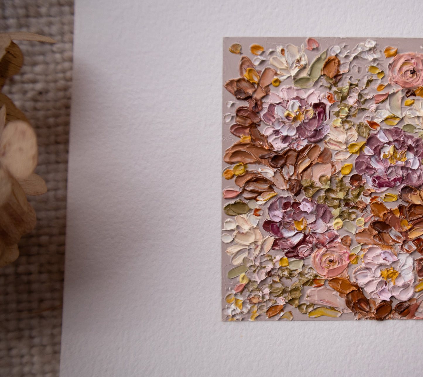 "Autumn Moments" Mini Original Oil Painting